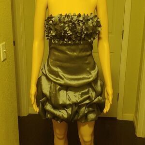 Grey evening dress  